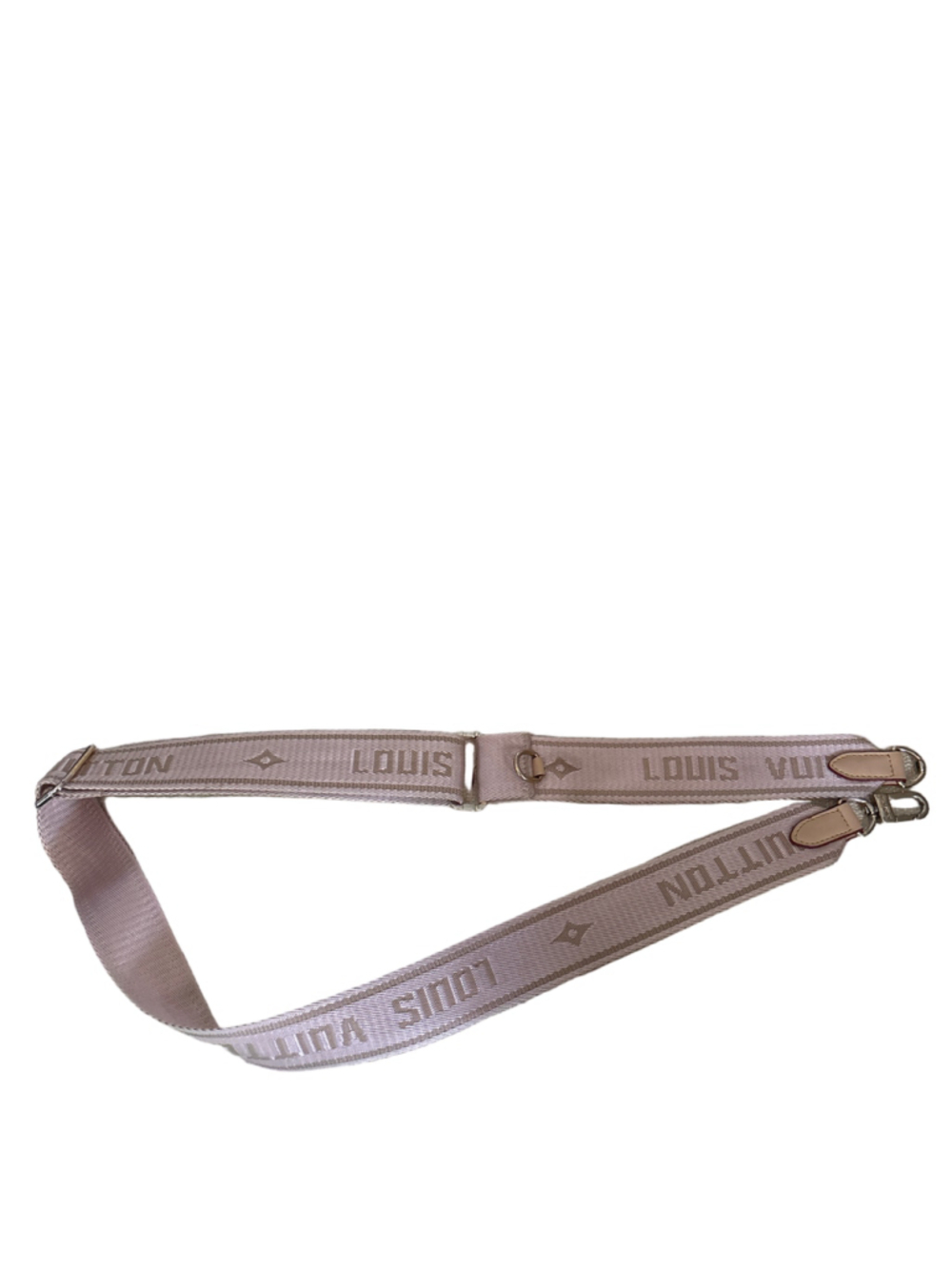 Women's Louis Vuitton Shoulder Bag Strap, One Size, Beige and Pink
